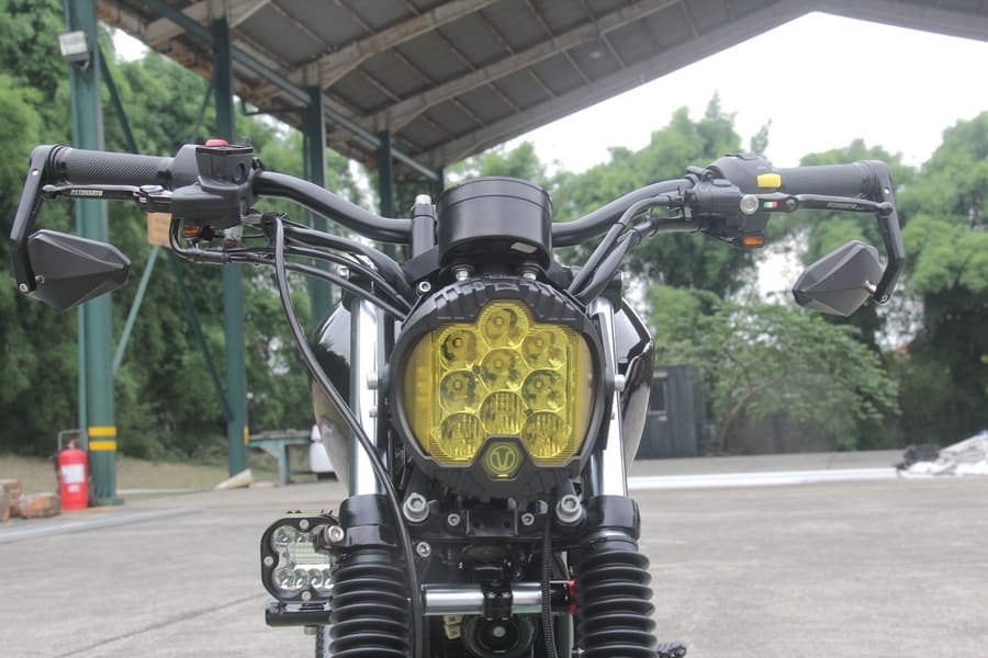 Keeway SCR 250V 2021 (Pematang Siantar): Aura Scrambler Semakin Proposional