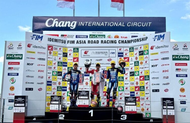 Double Podium Pebalap AHRT Race 1 ARRC Buriram, Gelar Juara Asia Di Depan Mata