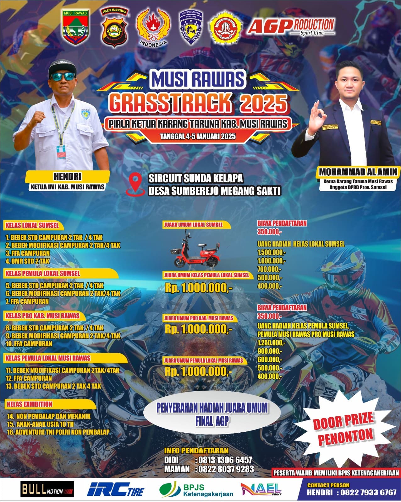 AGProduction Kemas Musi Rawas Grasstrack (4-5 Januari 2025)