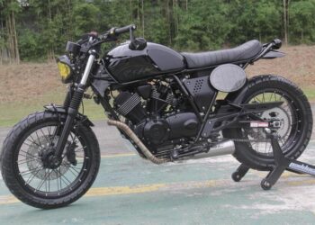 Keeway SCR 250V 2021 (Pematang Siantar): Aura Scrambler Semakin Proposional
