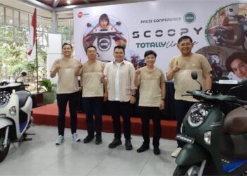 New Honda Scoopy Mengaspal Jawa Barat, Sukses Jadi Pusat Perhatian