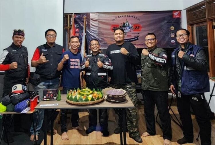 CB150X Depok Raya Gelar Anniversary ke-2 dan Musyawarah Chapter Memilih Ketum Baru