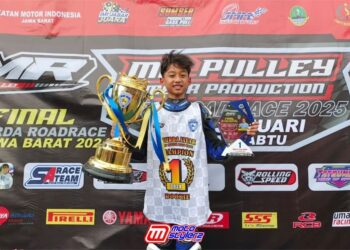 Arkana Ocktane Sabet Juara Rookie Final Kejurda Road Race Jabar