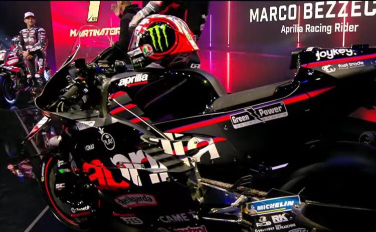 Tampilan Angker Livery Aprilia Diresmikan, Jorge Martin Gunakan #1