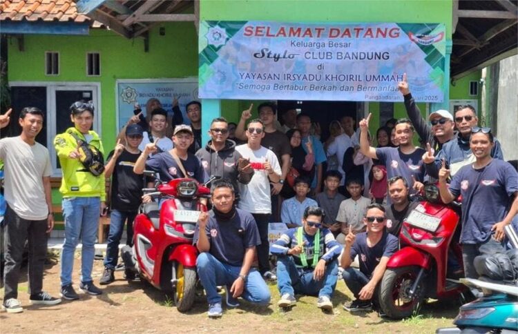 Stylo Club Bandung Gelar Family Gathering di Pangandaran
