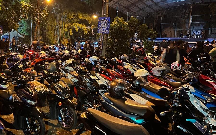 Mio Bogor Sukses Gelar Night Ride Bareng TZM Project