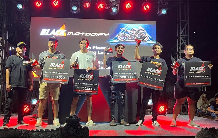 Black Motodify 2025 Sukses Menyapa Bali Bareng Kemasan Semakin Berkualitas