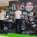 Kawasaki W230 dan Meguro S1 Kompak Pose di IIMS 2025