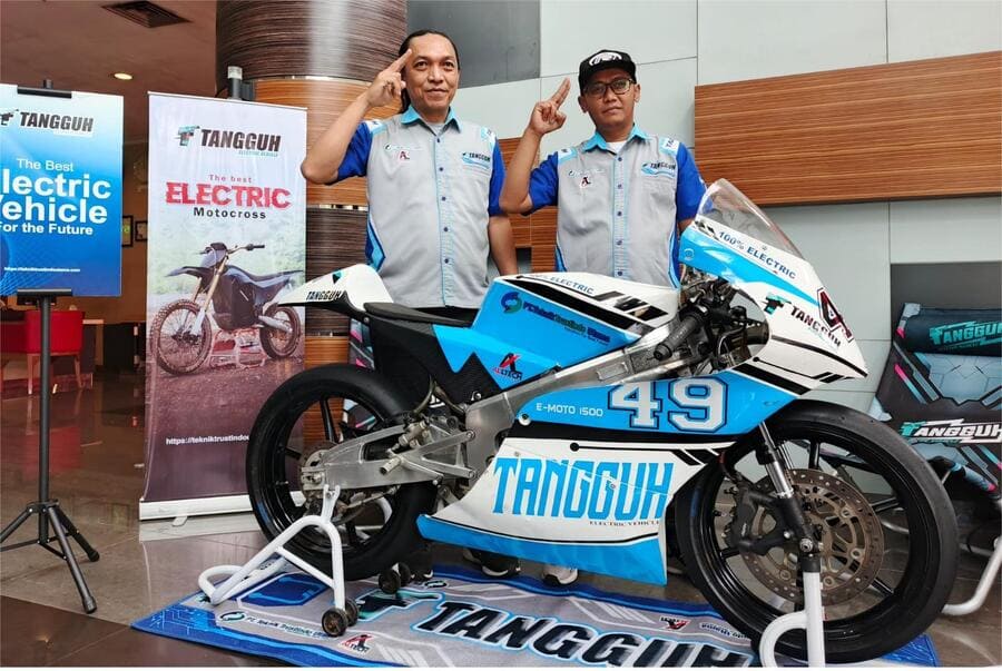 Tangguh Memperkerkenalkan Motor Listrik Untuk Balap Yang Sudah Teruji Layak
