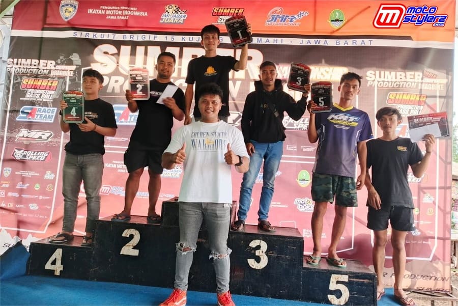 Bracket Open & Sunmori Bracket Mendominasi Drag Bike Championship 2025 Cimahi