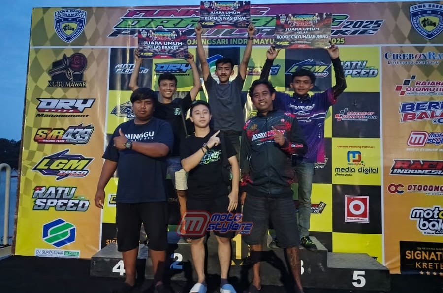 Perdana Langsung Sukses, Fun Race Drag Bike Pemula Rookie 2025 Jadi Event Idola