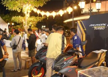 Ratusan Gang Alpha Meriahkan We Are Aerox Society di Pontianak & Makassar