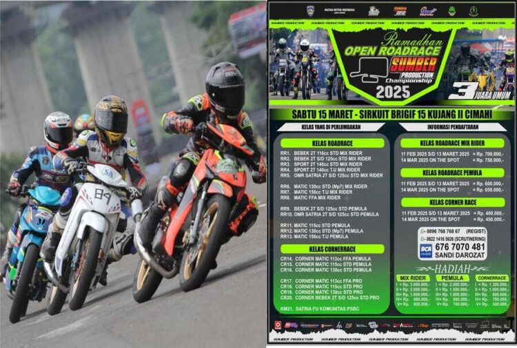Sumber Production Gelar Ramadhan Open Road Race (15 Maret 2025)