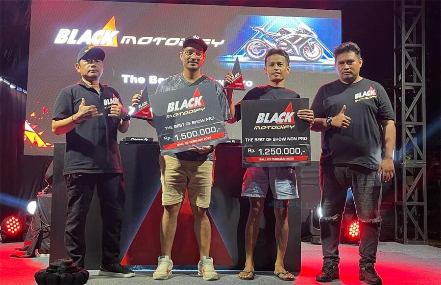 Black Motodify 2025 Sukses Menyapa Bali Bareng Kemasan Semakin Berkualitas