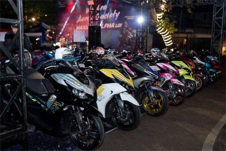 Bikers Aerox Tumpah Ruah, Nikmati Vibes We Are Aerox Society di Jakarta