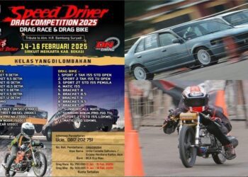 Speed Driver Drag Competition 2025 (Meikarta) Dipentaskan 14-16 Feb, Berikut Jadwal Racenya