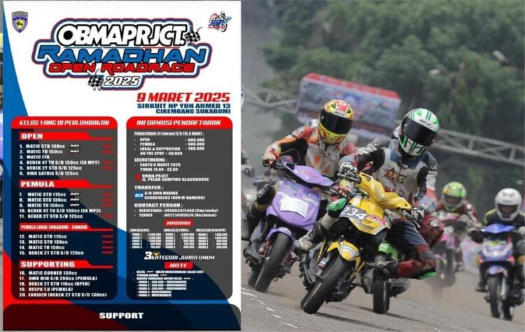 Obma Prjct Ramadhan Open Road Race Sukabumi Dipentaskan Pekan Ini