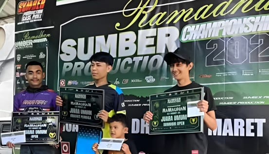 Sumber Production Drag Bike Ramadhan 2025 (Cimahi) Ukir Rekor Stater Terbanyak di Pulau Jawa