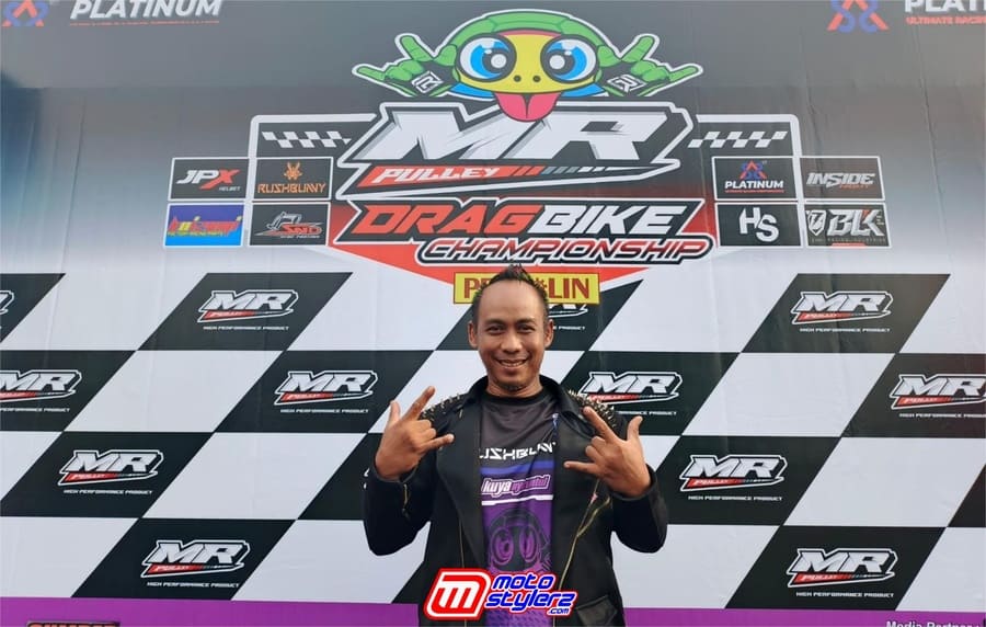 Grand Final MR Puley Drag Bike (Cimahi) Pentasakan Sukses 580 Stater, Total Rp 60 Juta Digelontorkan Cash Bagi Tiga JU