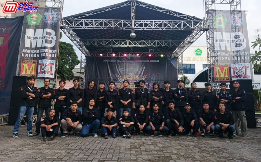 Mesin Bersatu XXI Unisma (Bekasi) 2025, Ampuh Kolaborasikan Perdana Modif & Meet Up Contest