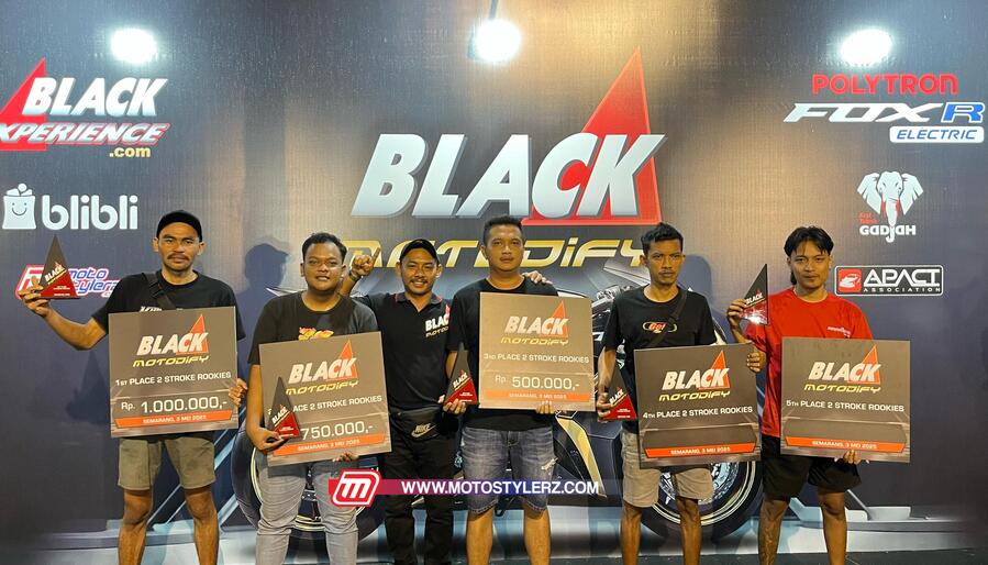 Black Motodify 2025 Semarang Diserukan Karya Modif 5 Provinsi Hingga Perang Teknologi