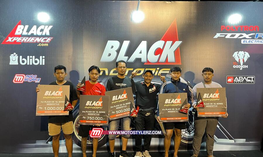 Black Motodify 2025 Semarang Diserukan Karya Modif 5 Provinsi Hingga Perang Teknologi
