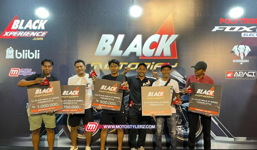 Black Motodify 2025 Semarang Diserukan Karya Modif 5 Provinsi Hingga Perang Teknologi