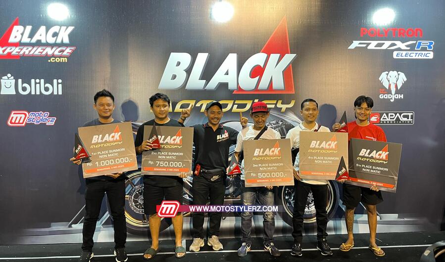 Black Motodify 2025 Semarang Diserukan Karya Modif 5 Provinsi Hingga Perang Teknologi