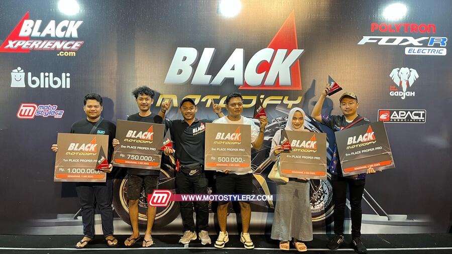 Black Motodify 2025 Semarang Diserukan Karya Modif 5 Provinsi Hingga Perang Teknologi