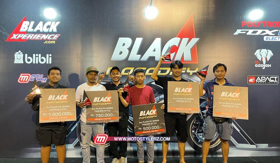 Black Motodify 2025 Semarang Diserukan Karya Modif 5 Provinsi Hingga Perang Teknologi