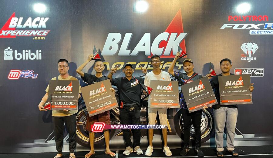 Black Motodify 2025 Semarang Diserukan Karya Modif 5 Provinsi Hingga Perang Teknologi