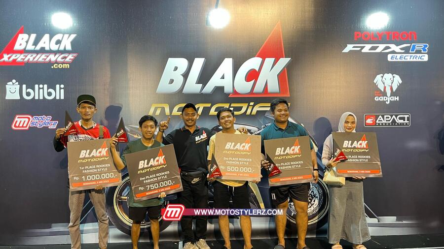 Black Motodify 2025 Semarang Diserukan Karya Modif 5 Provinsi Hingga Perang Teknologi