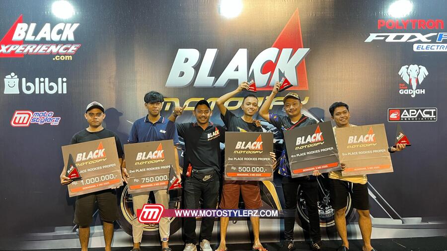 Black Motodify 2025 Semarang Diserukan Karya Modif 5 Provinsi Hingga Perang Teknologi