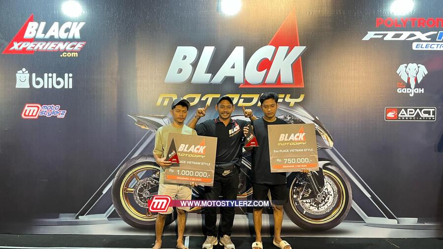 Black Motodify 2025 Semarang Diserukan Karya Modif 5 Provinsi Hingga Perang Teknologi