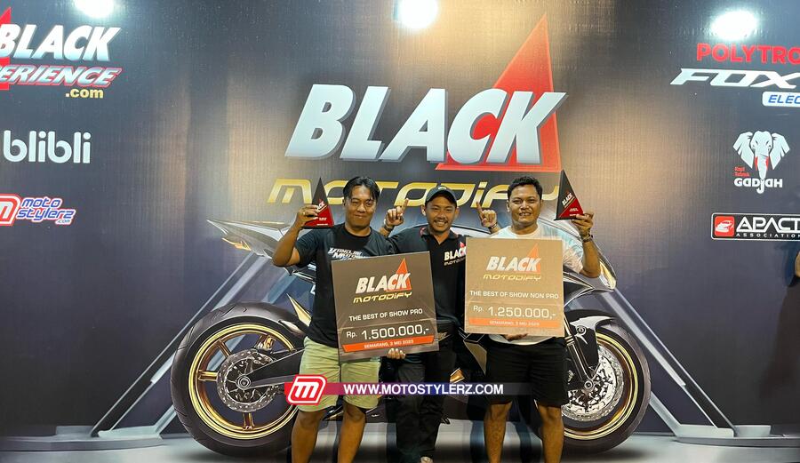 Black Motodify 2025 Semarang Diserukan Karya Modif 5 Provinsi Hingga Perang Teknologi