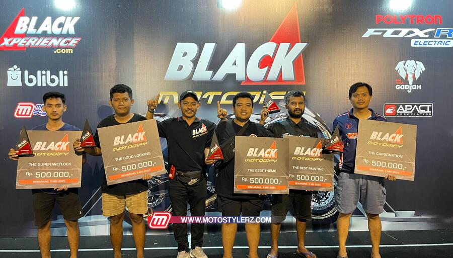 Black Motodify 2025 Semarang Diserukan Karya Modif 5 Provinsi Hingga Perang Teknologi