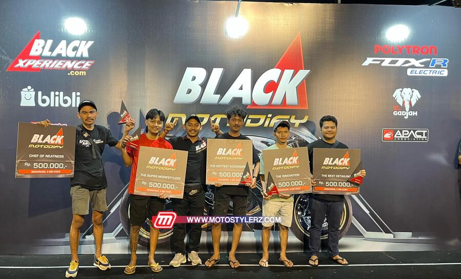 Black Motodify 2025 Semarang Diserukan Karya Modif 5 Provinsi Hingga Perang Teknologi