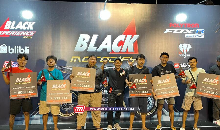 Black Motodify 2025 Semarang Diserukan Karya Modif 5 Provinsi Hingga Perang Teknologi