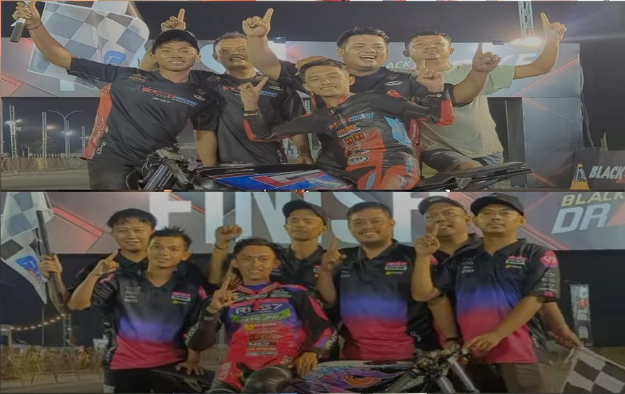 Black Drag Bike Sukses Dibuka di Semarang, Pestanya Dragster Lintas Wilayah