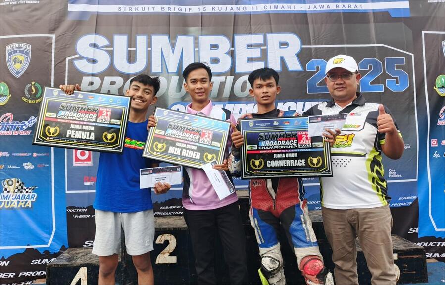 Sumber Production Road Race Championship (Cimahi) Konsisten Mencetak Pembalap Potensial