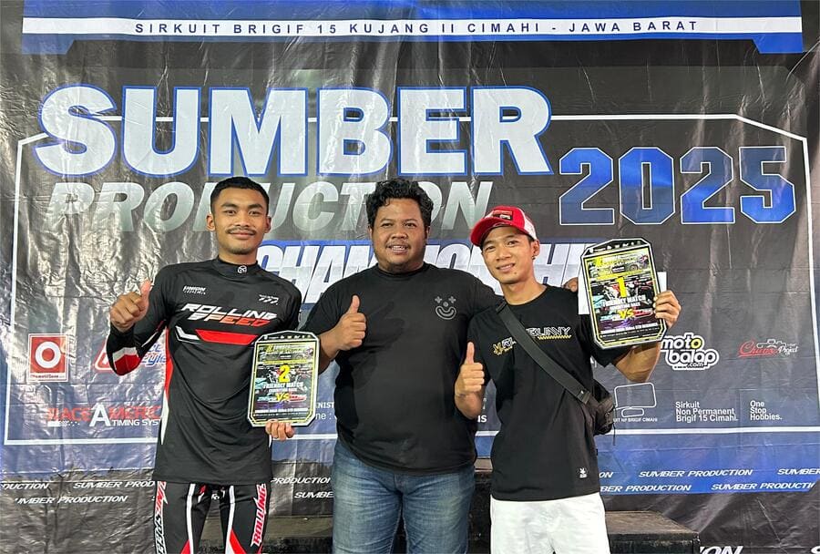 Sumber Production Drag Bike (Cimahi) Lahirkan Penguasa Podium Baru