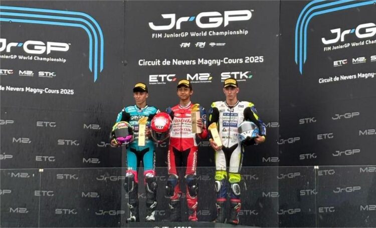 Cetak Poin di Prancis, Pebalap Astra Honda Berkibar