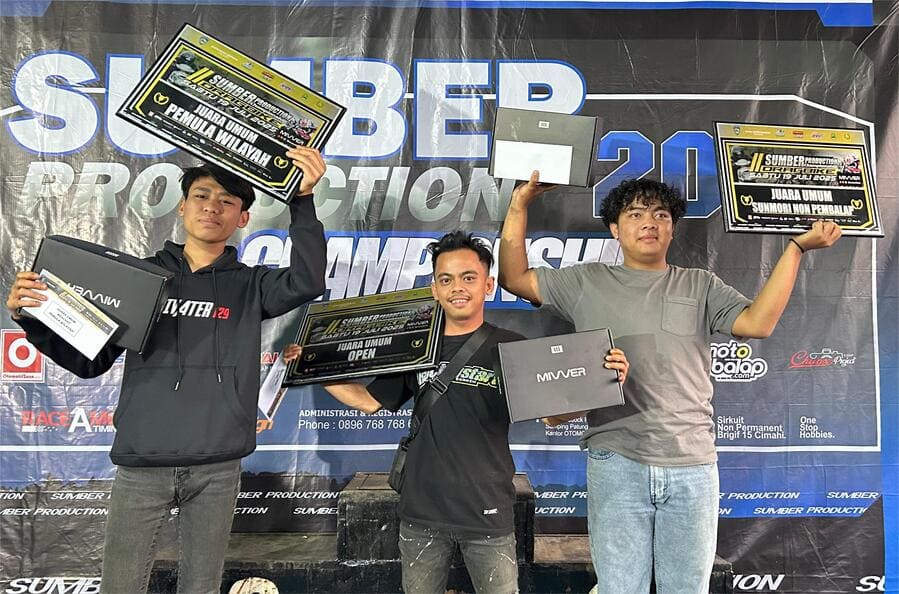 Sumber Production Drag Bike (Cimahi) Lahirkan Penguasa Podium Baru