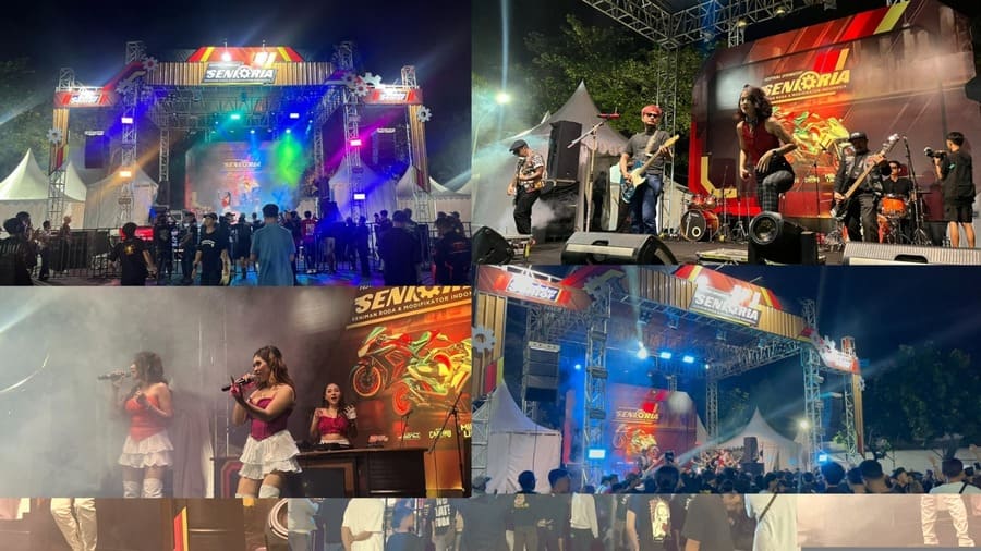 Jogjakarta Sukses Puncaki Festival Otomotif SENIORIA Bareng Maskot Modif Pulau Jawa & Sulawesi
