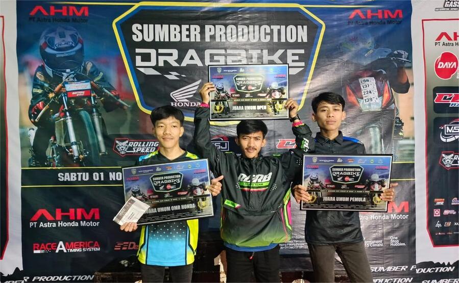 Sumber Production Drag Bike Cimahi Sukses Menyedot Animo 520 Stater