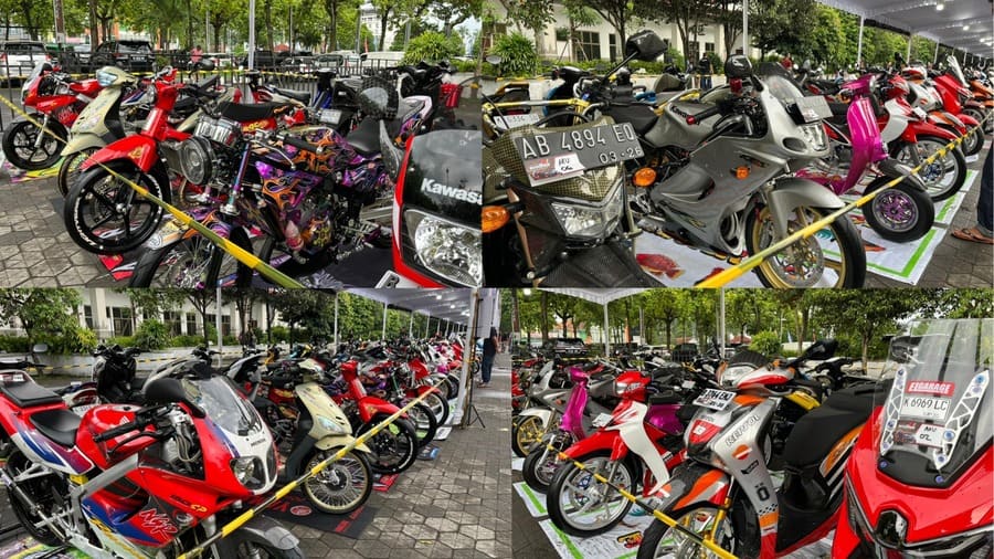 Jogjakarta Sukses Puncaki Festival Otomotif SENIORIA Bareng Maskot Modif Pulau Jawa & Sulawesi