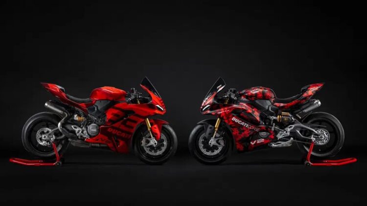 Ducati Panigale V2 Marc Marquez dan Bagnaia Diluncurkan