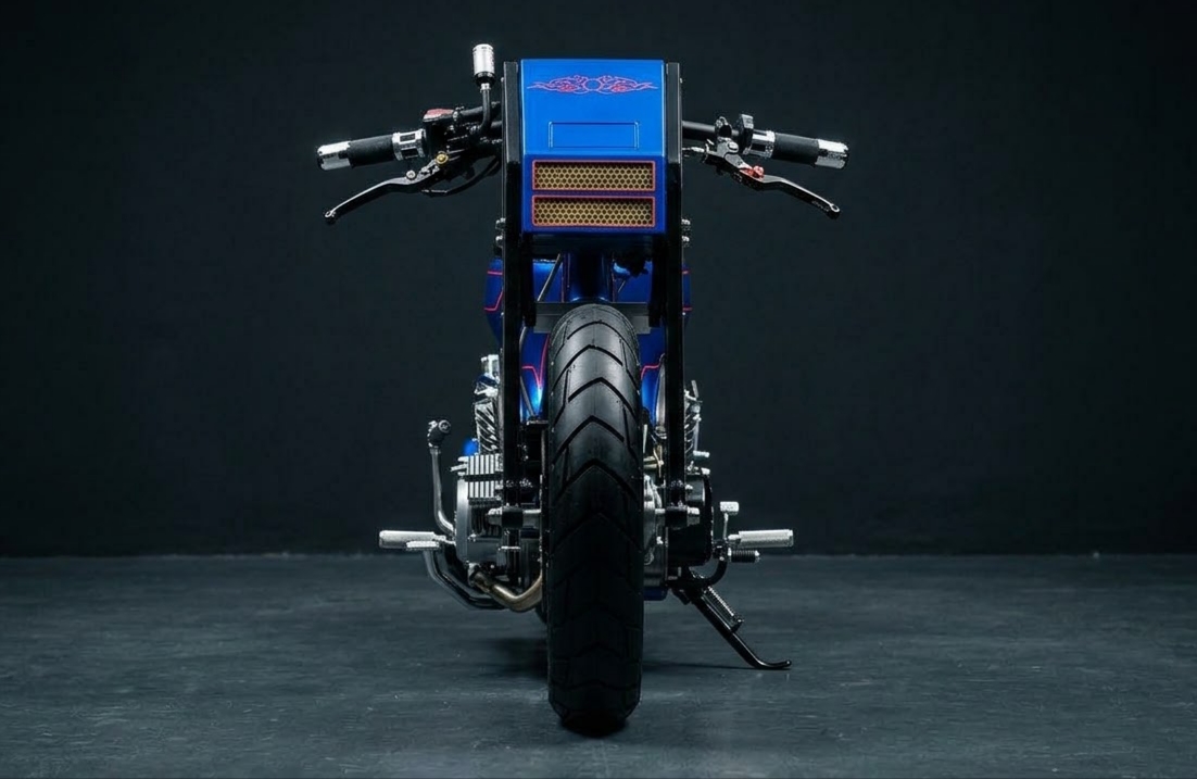 Kembalinya Sang Maestro ZMP Bandung Bareng Honda Grand 1990 Futuristic Duck  