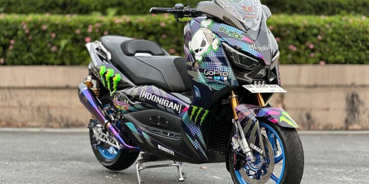 Modifikasi Berkelas XMAX 2017 Bro Thilos