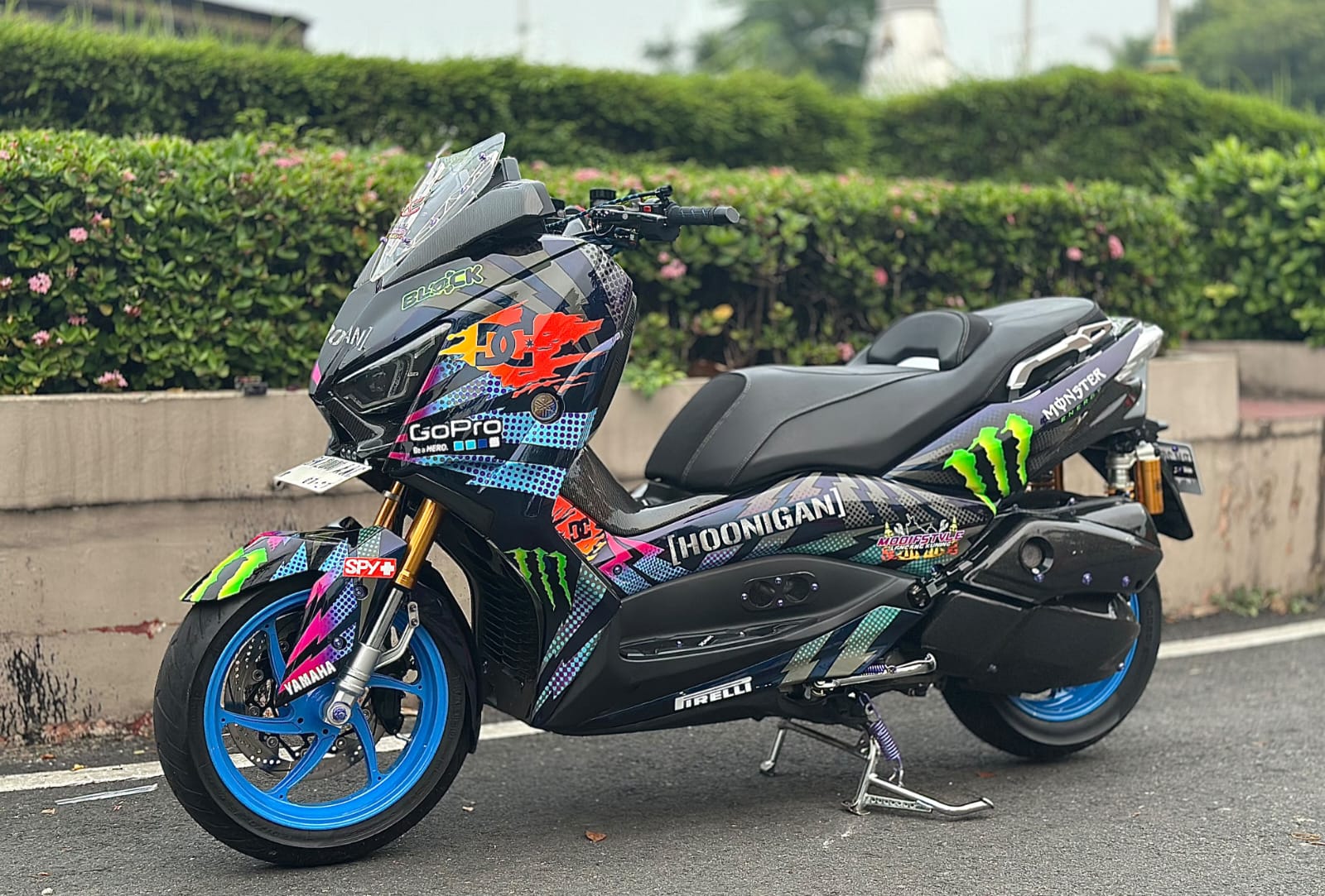 Modifikasi Berkelas XMAX 2017 Bro Thilos